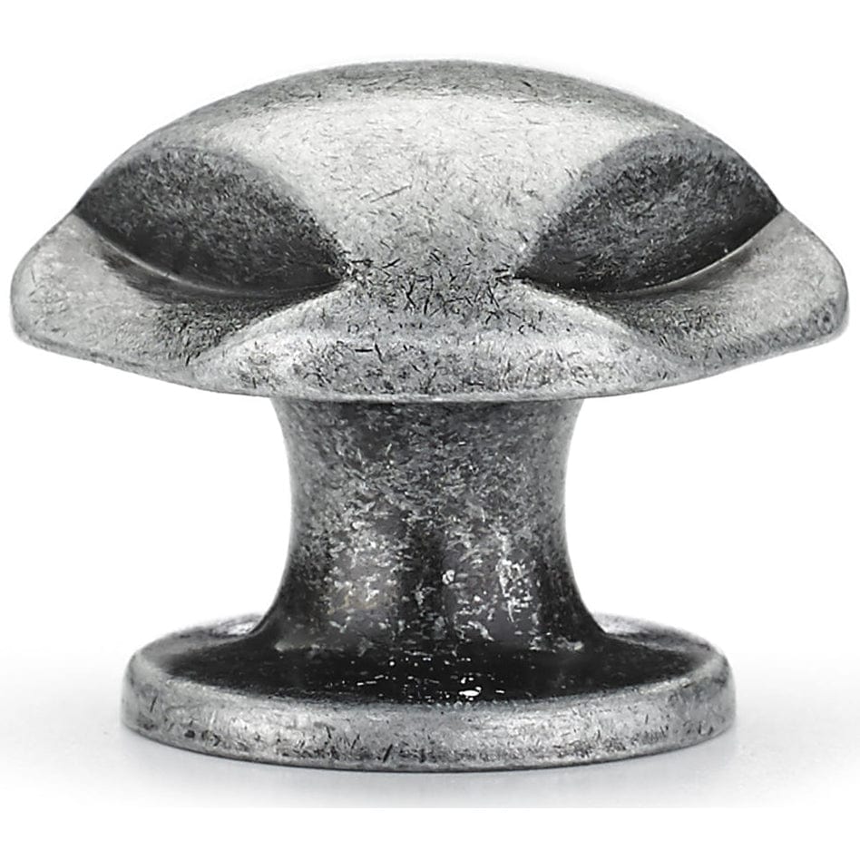 Traditional Knob, 1-5/16" D, Wrought Iron - Image 3