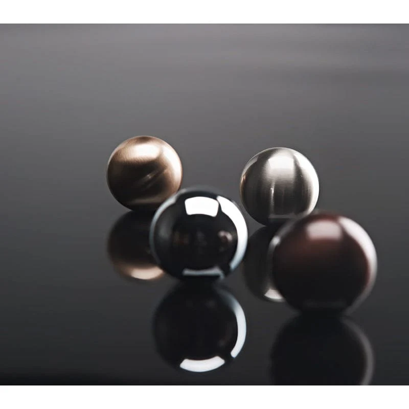 Traditional Knob, 1-9/16" D, Chrome - Image 2