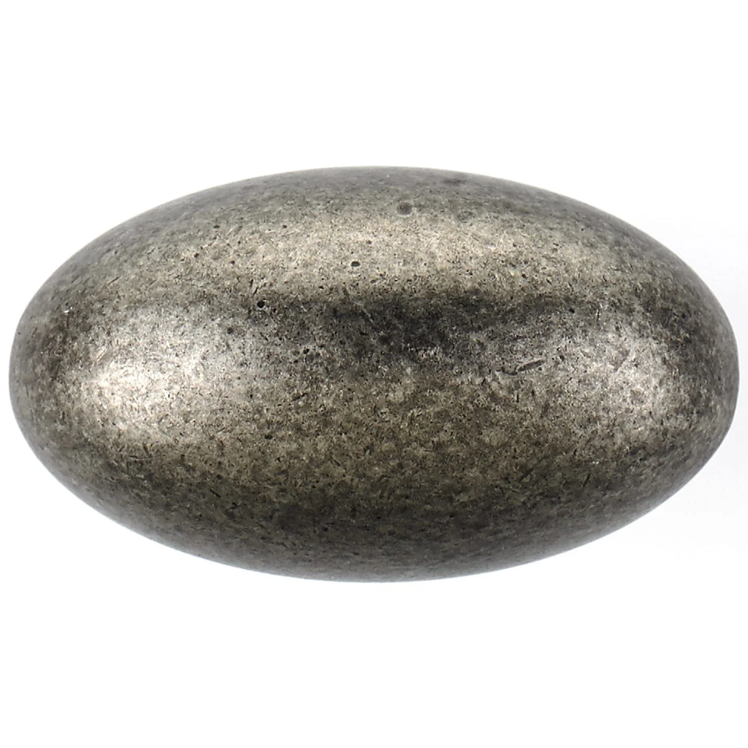 Traditional Knob, 1-9/16" x 7/8", Pewter - Image 2