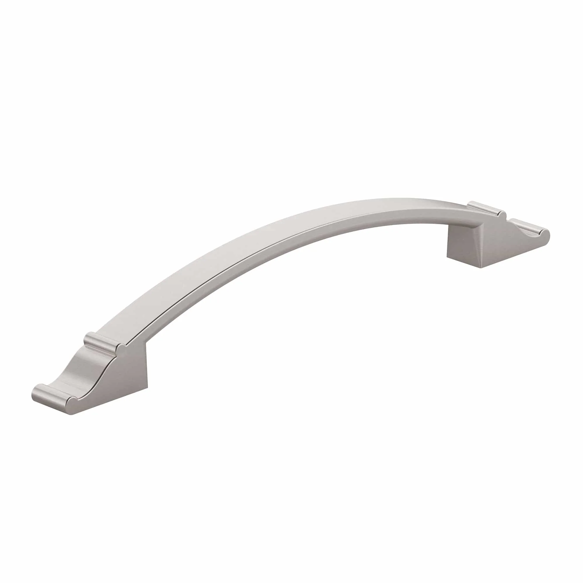 Traditional Pull, 12-5/8" Center-to-Center, Brushed Nickel