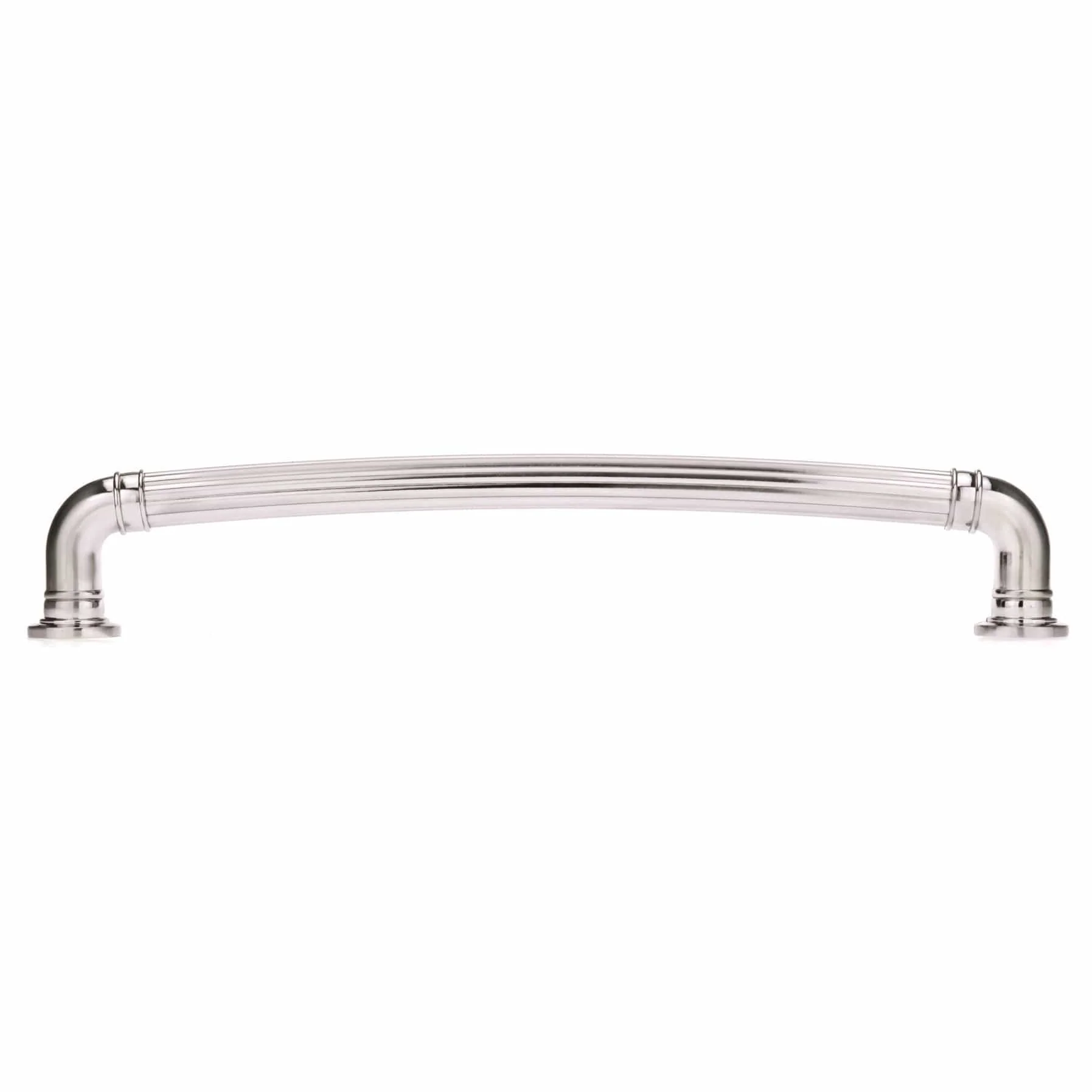 Traditional Pull, 12-5/8" Center-to-Center, Brushed Nickel - Image 3