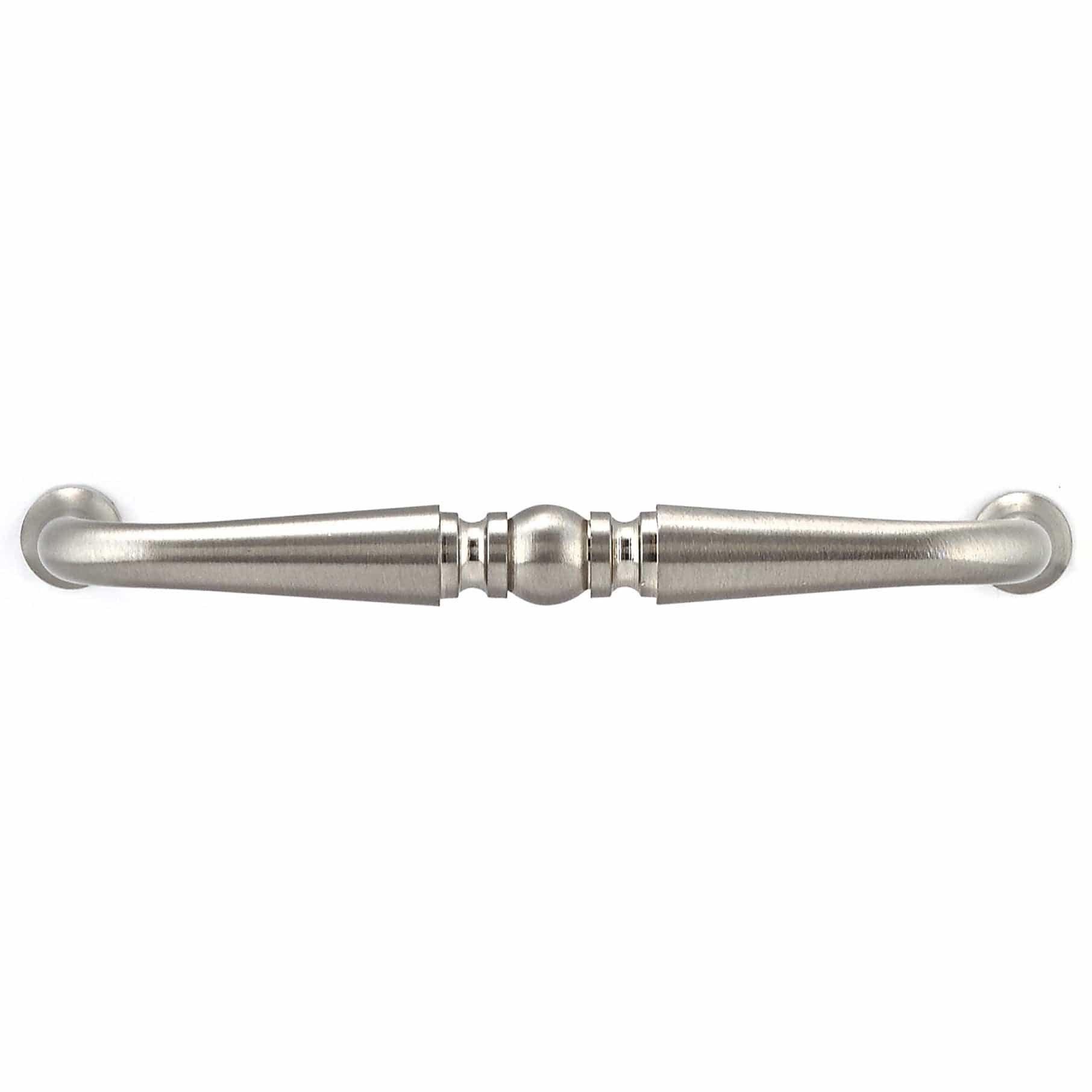 Traditional Pull, 3-1/2" Center-to-Center, Brushed Nickel - Image 2