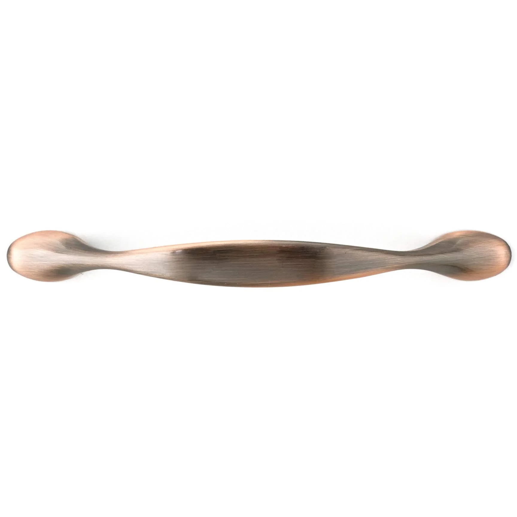 Traditional Pull, 3-3/4" Center-to-Center, Antique Copper - Image 2
