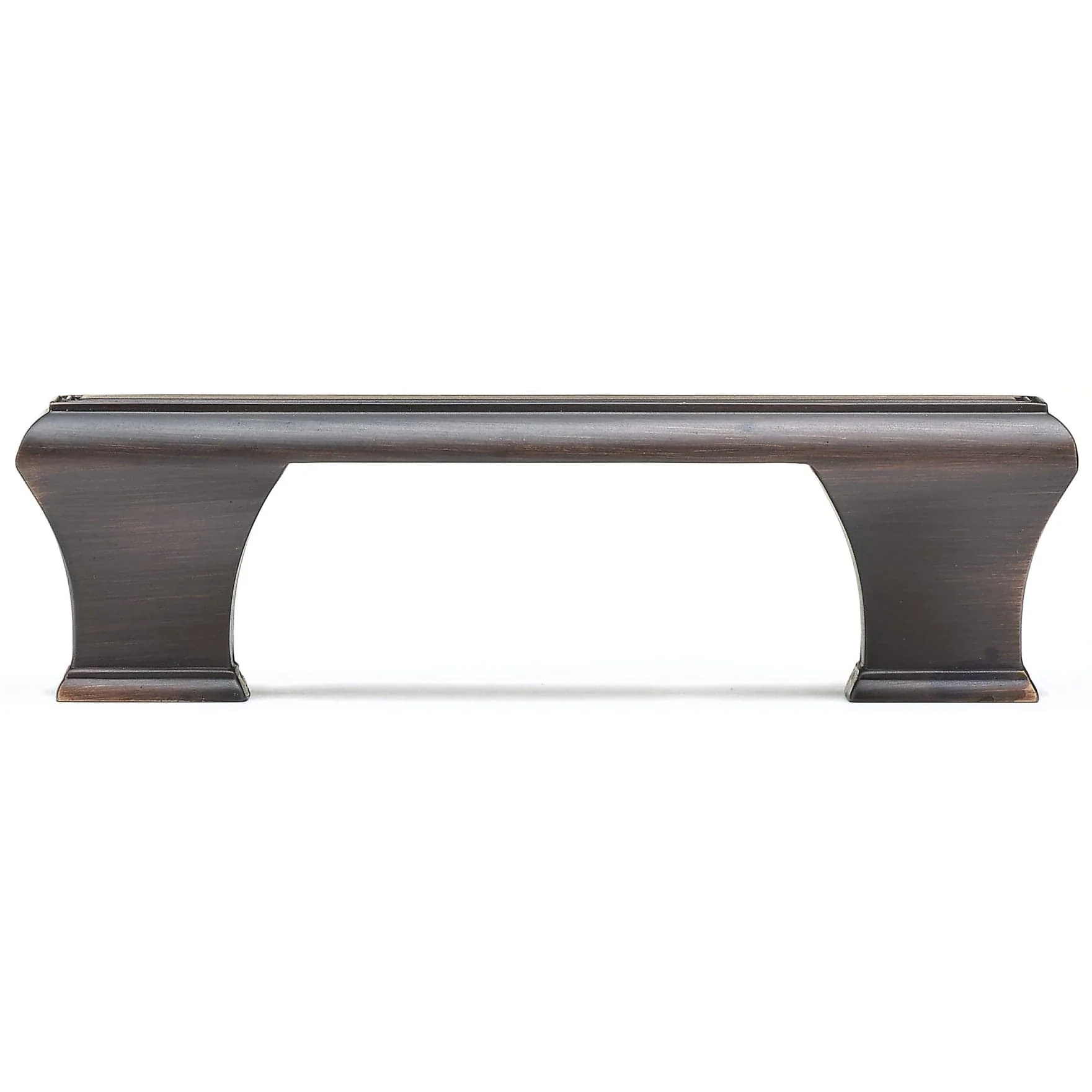 Traditional Pull, 3-3/4" Center-to-Center, Brushed Oil-Rubbed Bronze - Image 3