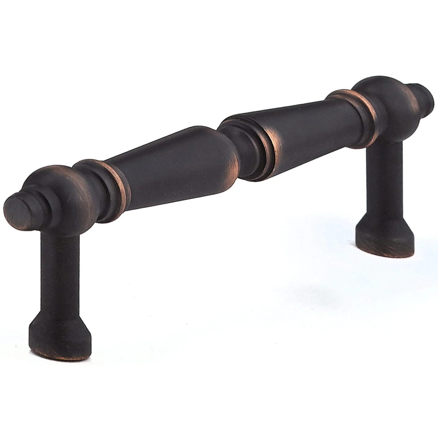 Traditional Pull, 3-3/4" Center-to-Center, Brushed Oil-Rubbed Bronze