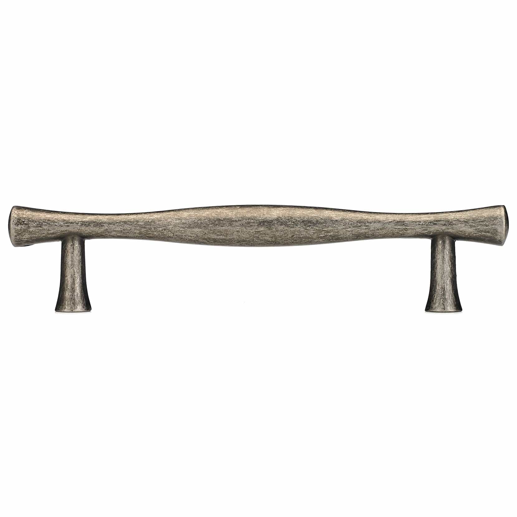 Traditional Pull with Flared Ends - 3-3/4" Center-to-Center - 5-1/8" OL - Pewter - Image 3