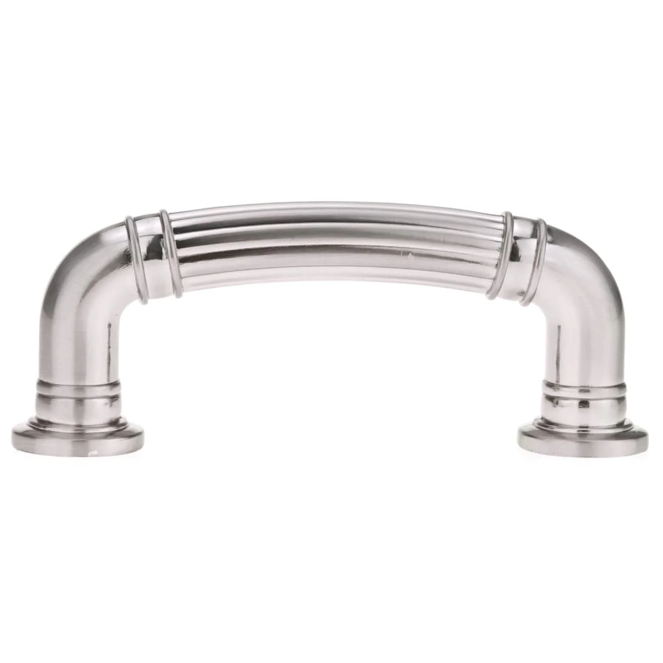 Traditional Pull, 3" Center-to-Center, Brushed Nickel - Image 3