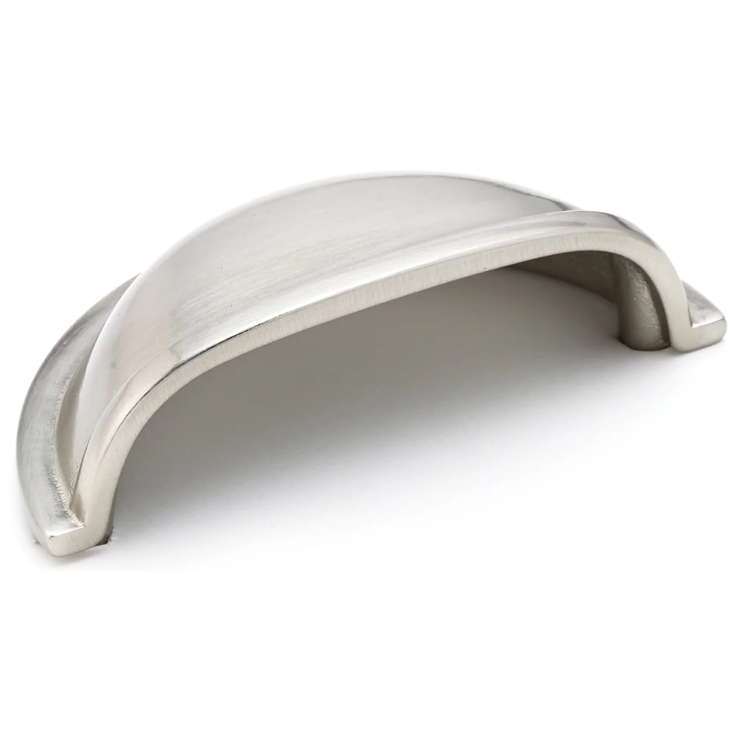 Traditional Pull, 3" Center-to-Center, Brushed Nickel
