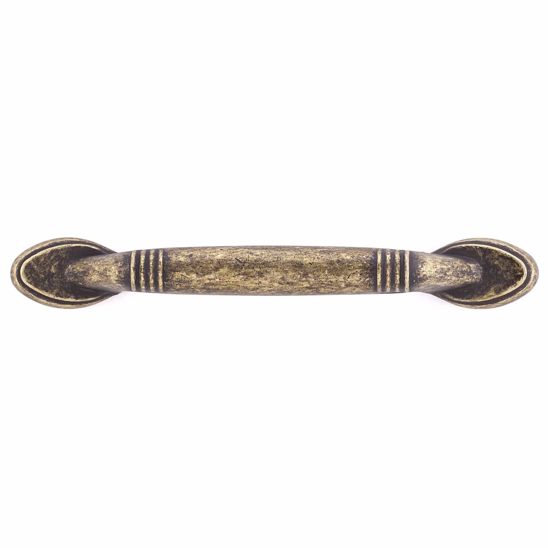 Traditional Pull - 3" Center-to-Center - Burnished Brass - Image 2
