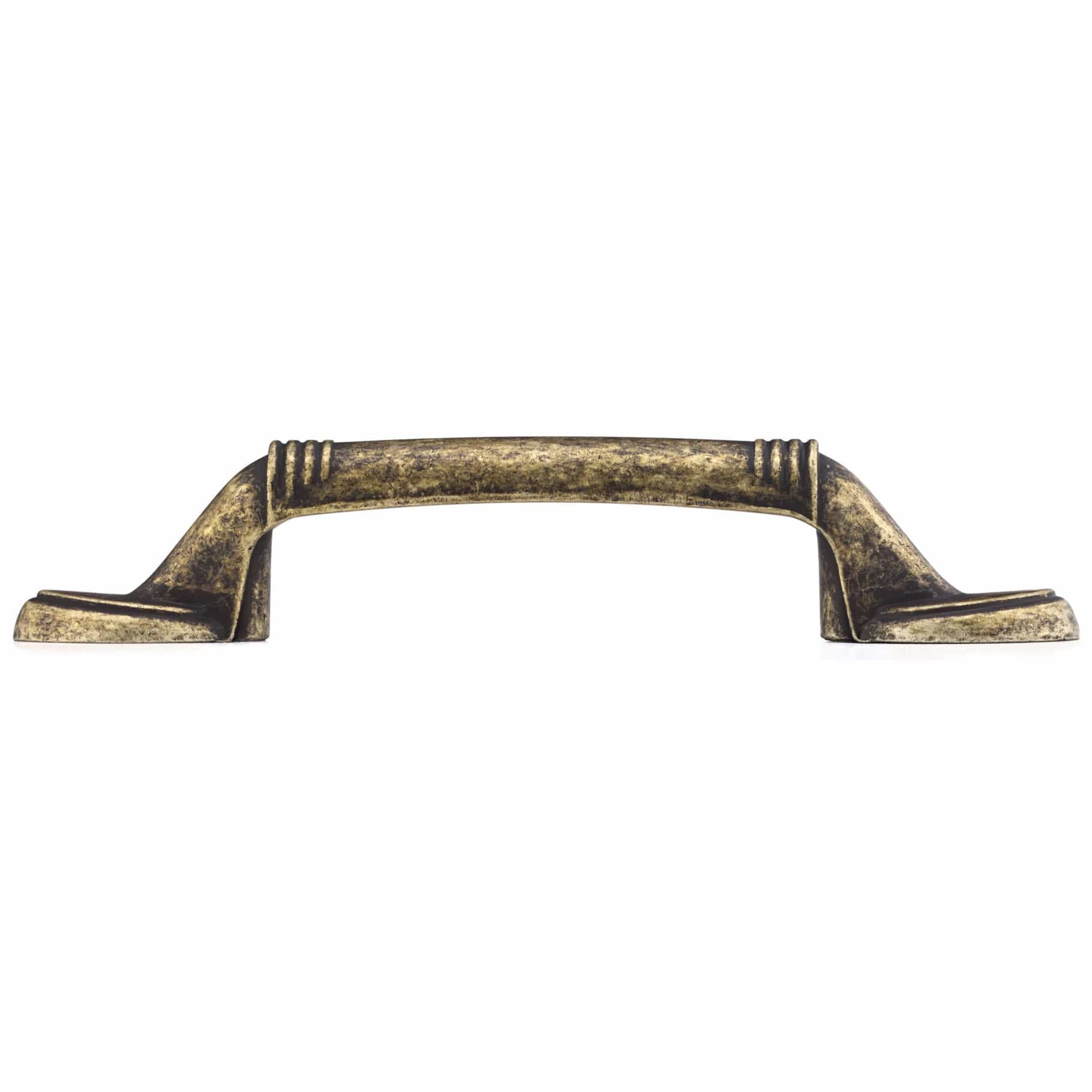 Traditional Pull - 3" Center-to-Center - Burnished Brass - Image 3