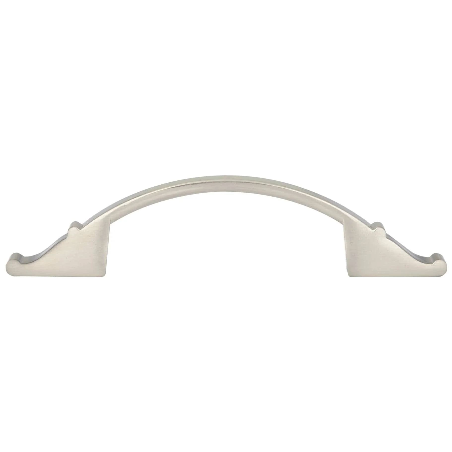 Traditional Pull, 3" or 3-3/4" Center-to-Center, Brushed Nickel - Image 3