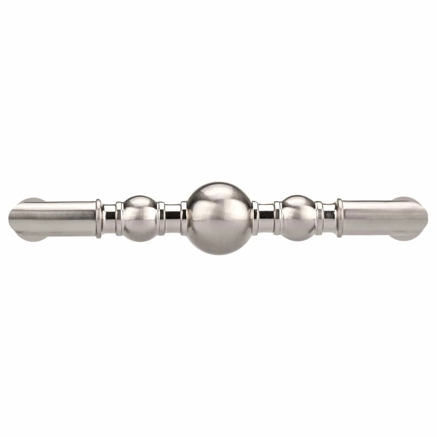 Traditional Pull, 5-1/16" Center-to-Center, Brushed Nickel - Image 2