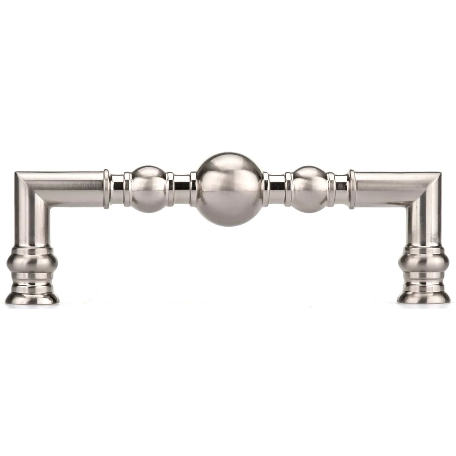 Traditional Pull, 5-1/16" Center-to-Center, Brushed Nickel - Image 3