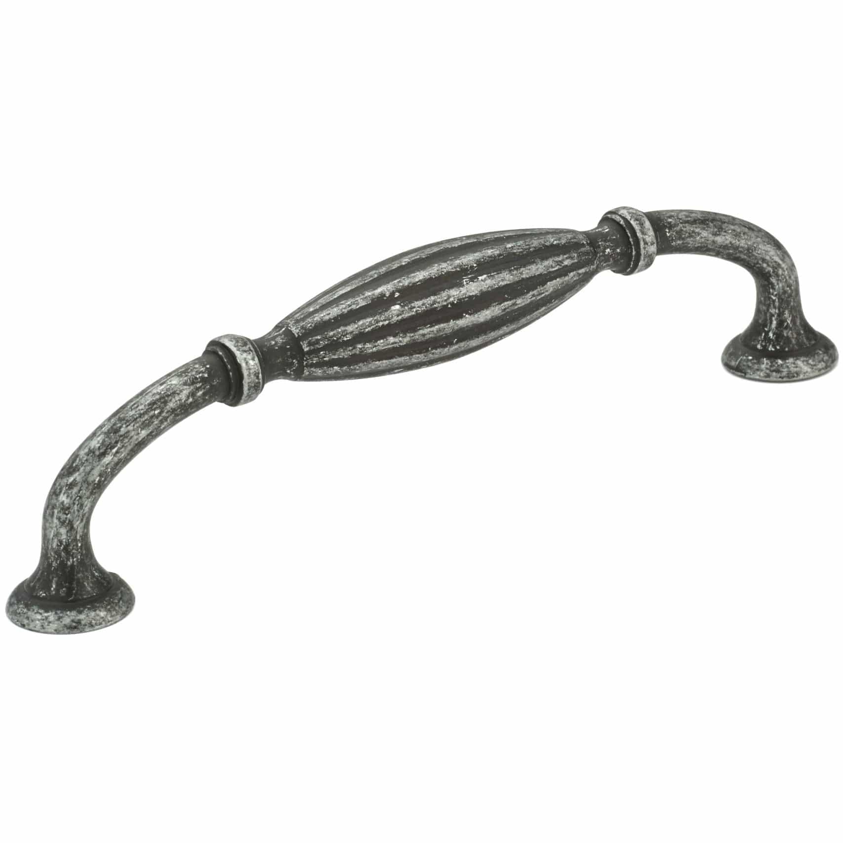 Traditional Pull, 5-1/16" Center-to-Center, Natural Iron