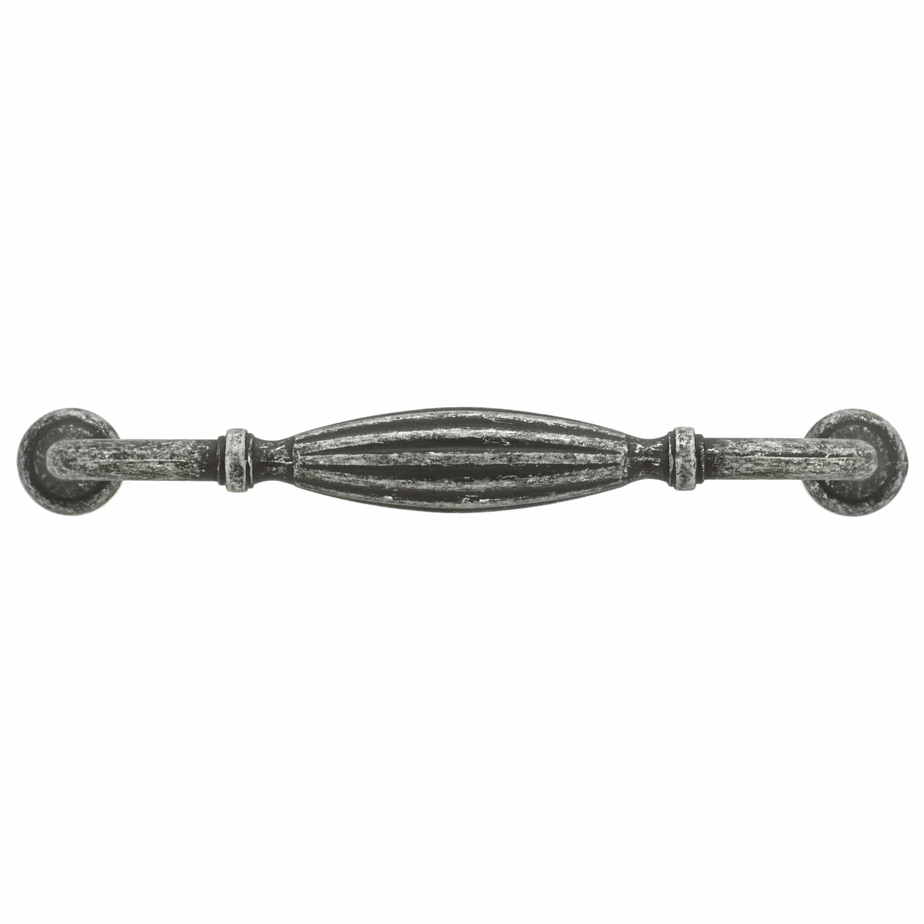 Traditional Pull, 5-1/16" Center-to-Center, Natural Iron - Image 2
