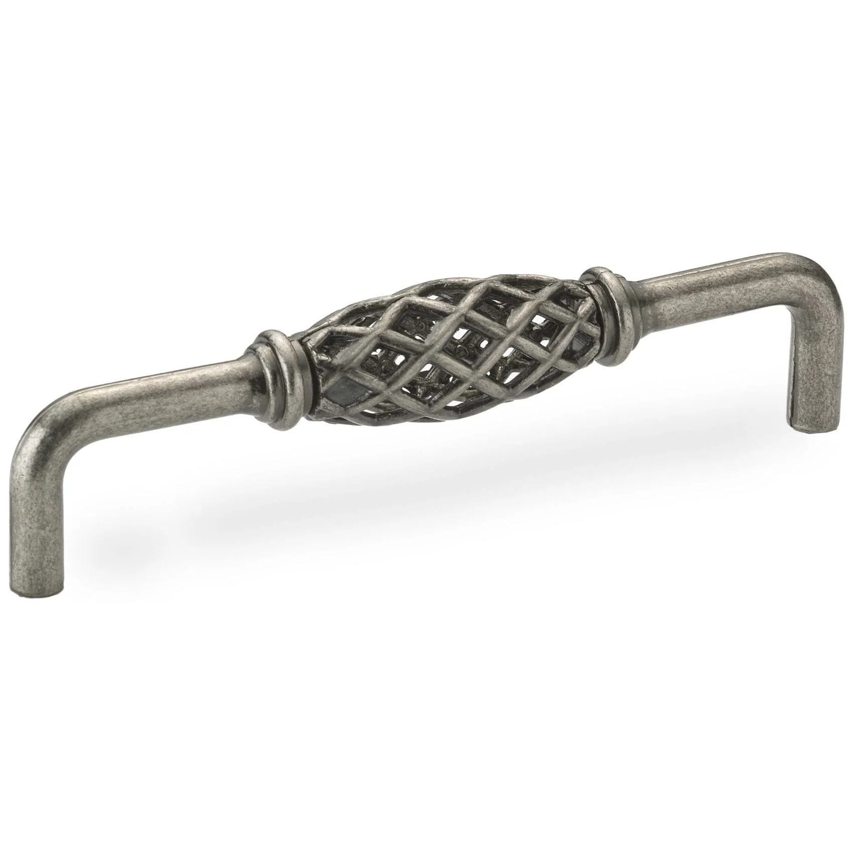Traditional Pull, 5-1/16" Center-to-Center, Natural Iron
