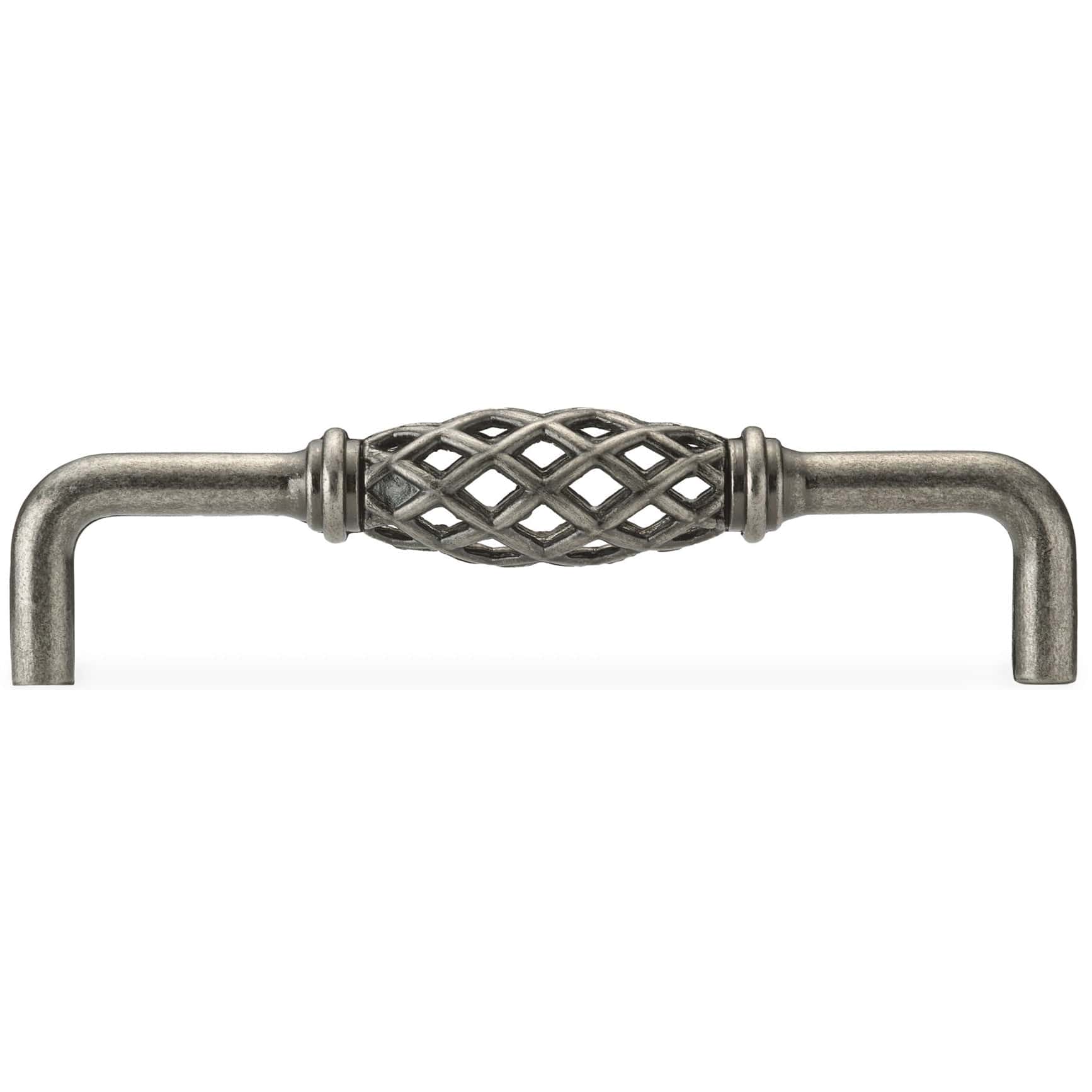 Traditional Pull, 5-1/16" Center-to-Center, Natural Iron - Image 3