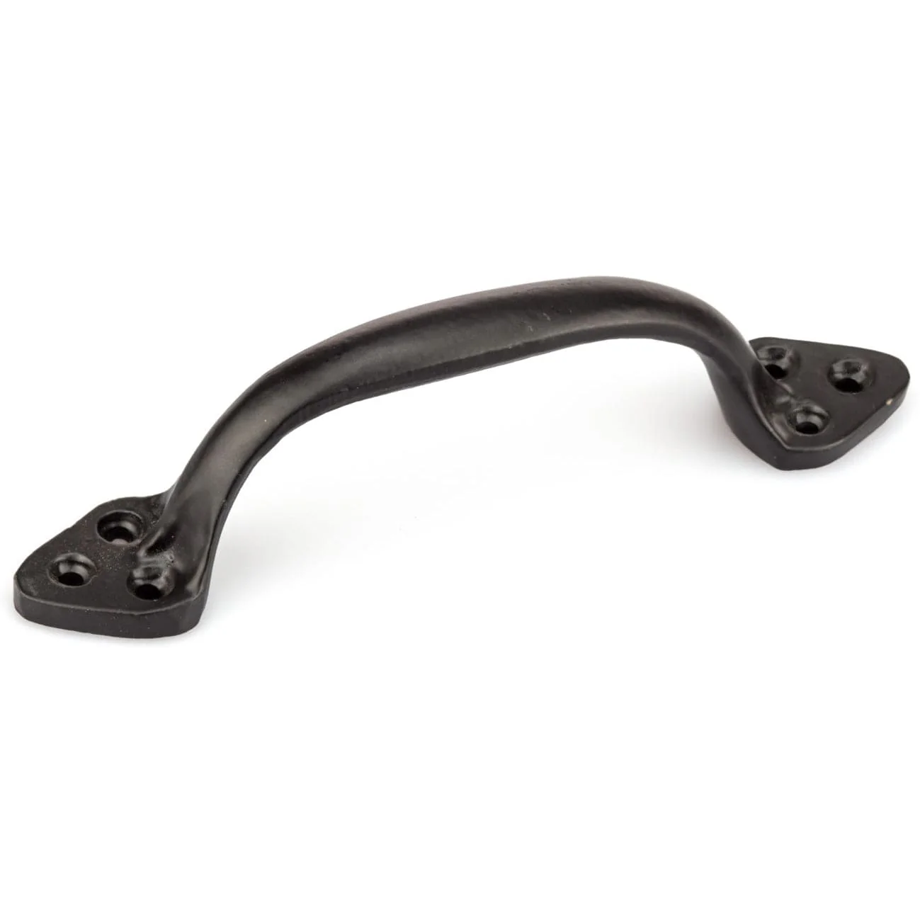 Traditional Pull, 6-13/32" Center-to-Center, Matte Black