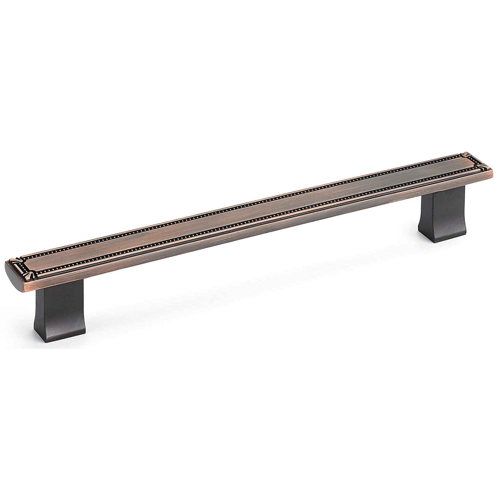 Traditional Pull, 7-9/16" Center-to-Center, Brushed Oil-Rubbed Bronze