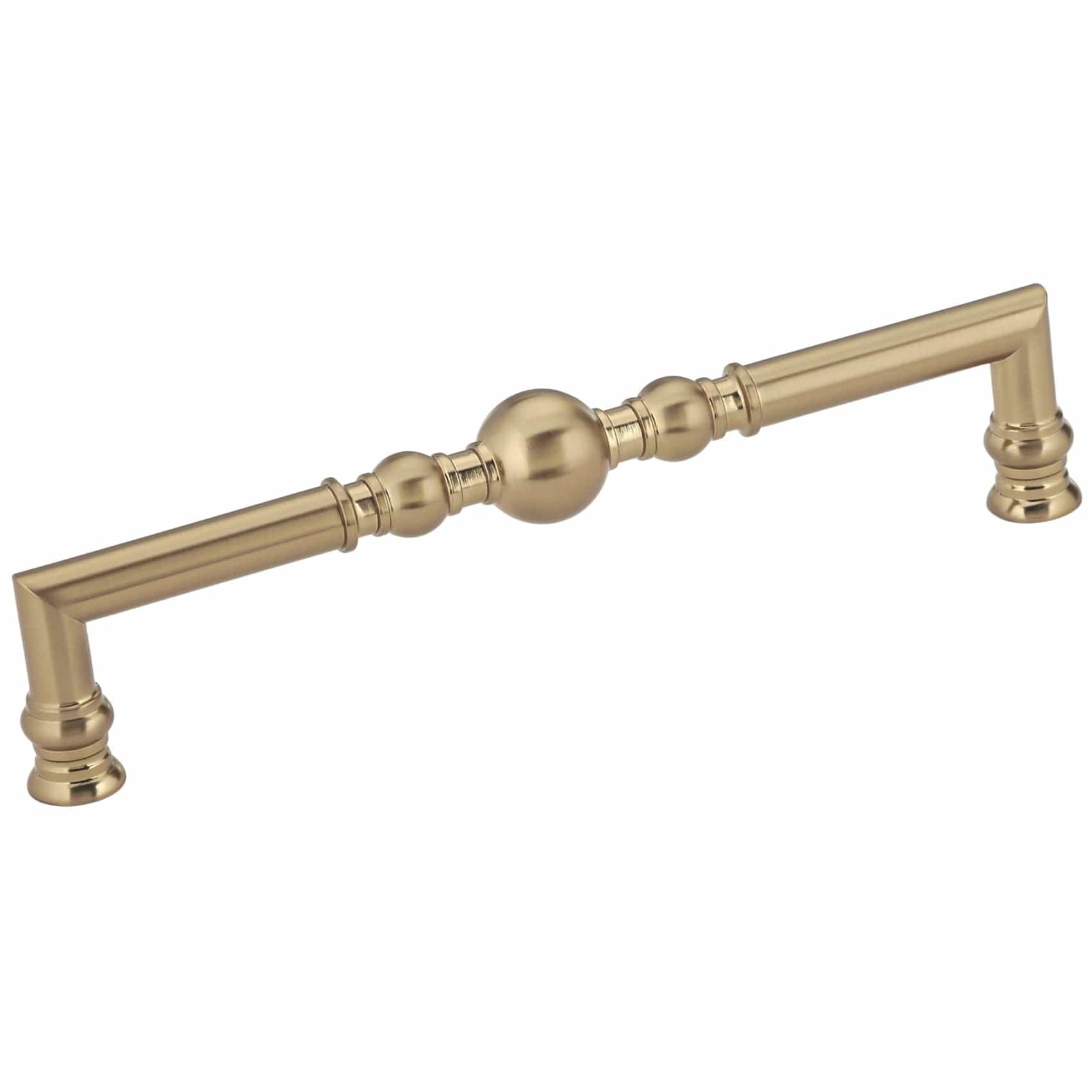 Traditional Pull, 7-9/16" Center-to-Center, Champagne Bronze