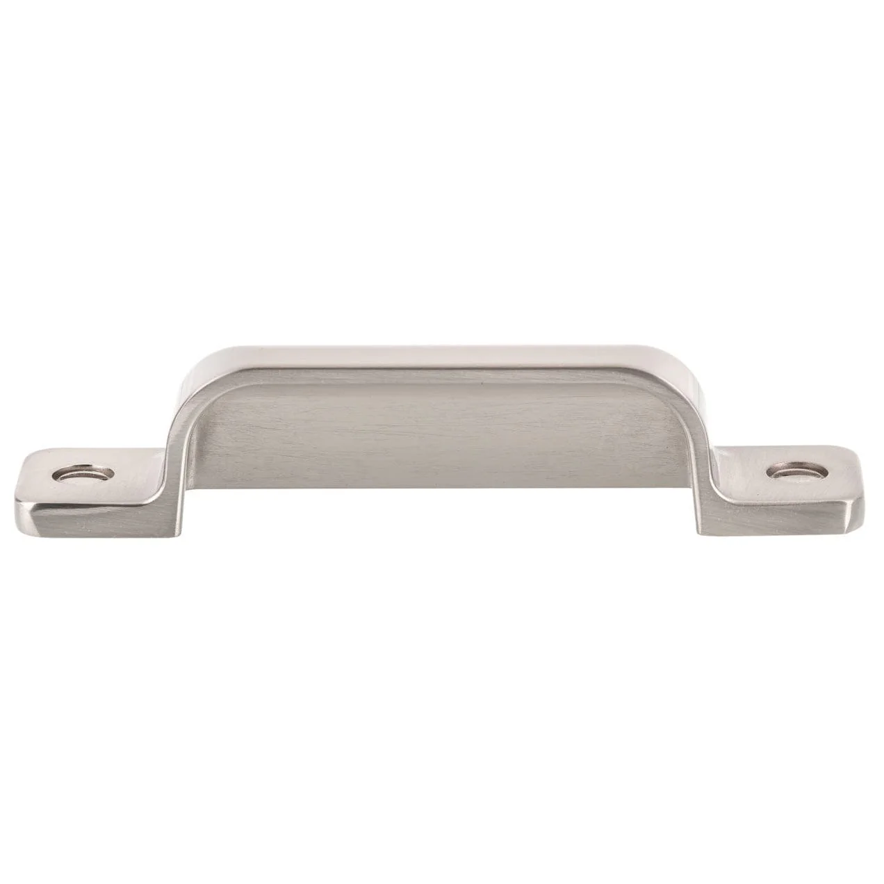 Transitional Cup Pull, 3-3/4" Center-to-Center, Brushed Nickel - Image 4