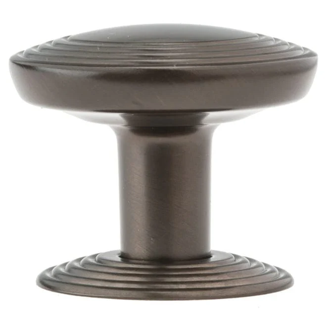 Transitional Knob, 1-1/4" D, Honey Bronze - Image 3