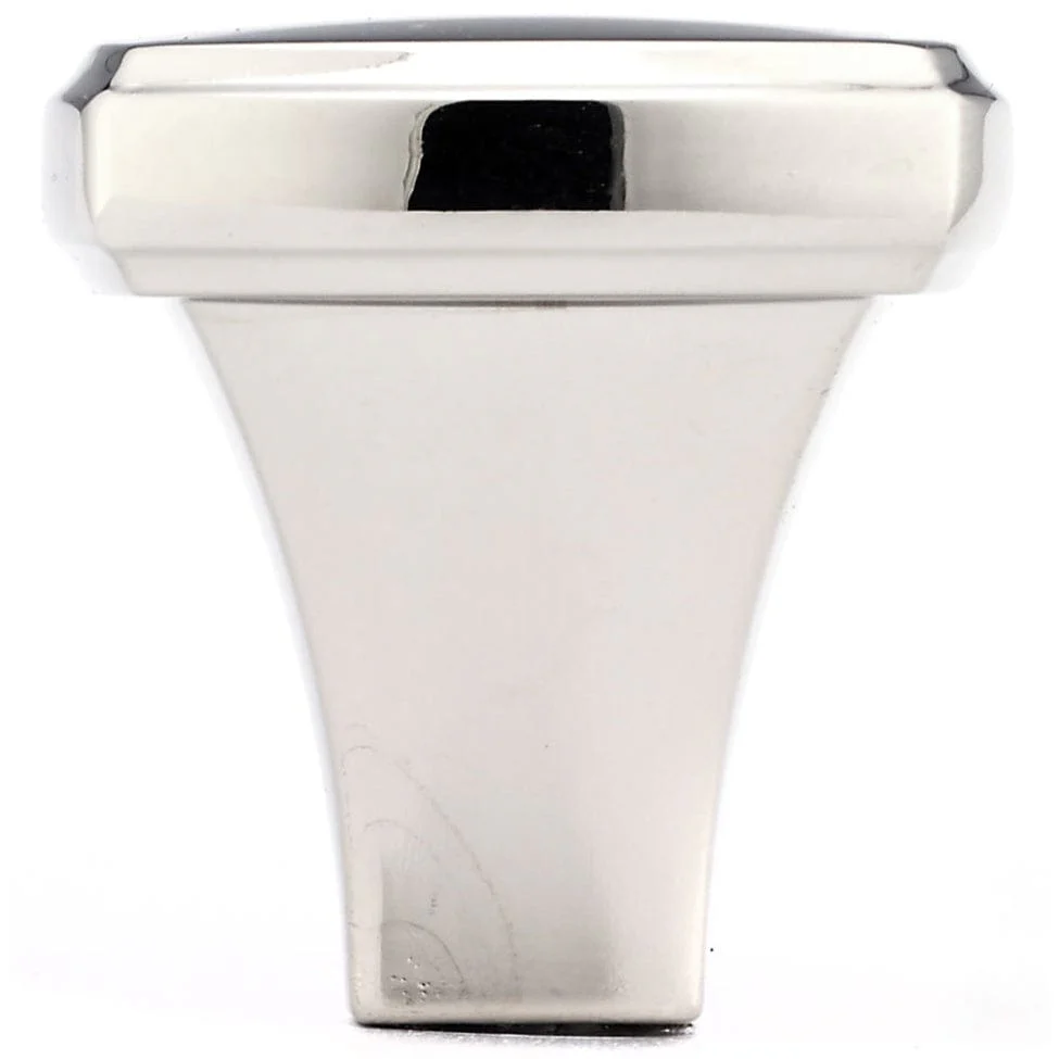 Transitional Knob, 1-1/4" x 1-1/4", Polished Nickel - Image 3