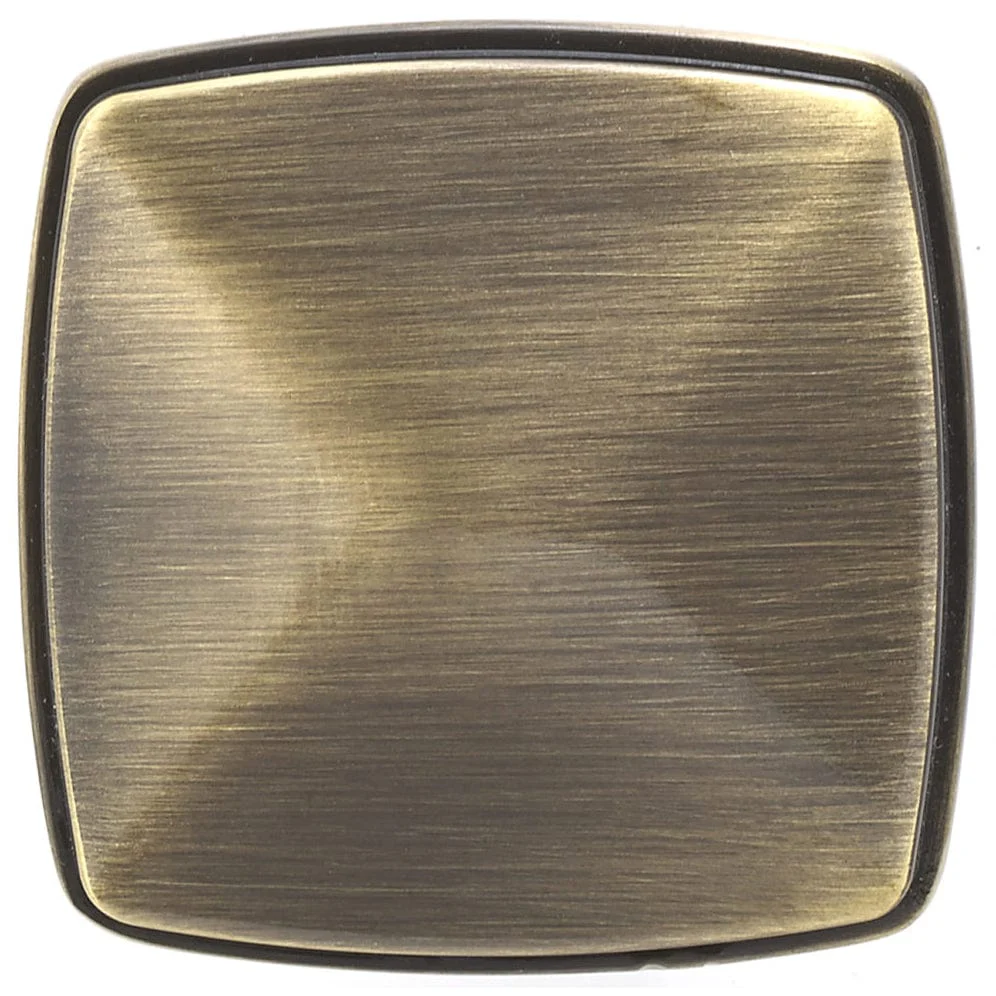 Transitional Knob, 1-11/16" x 1-11/16", Antique English - Image 2