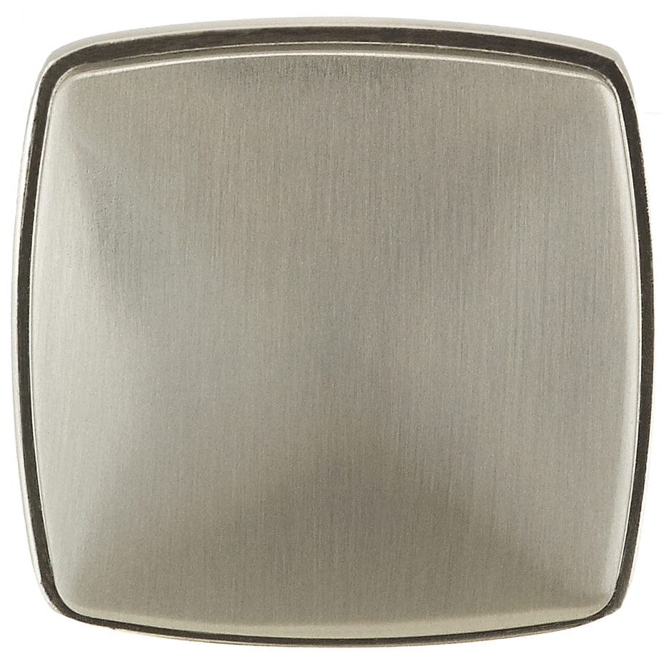 Transitional Knob, 1-11/16" x 1-11/16", Brushed Nickel - Image 2
