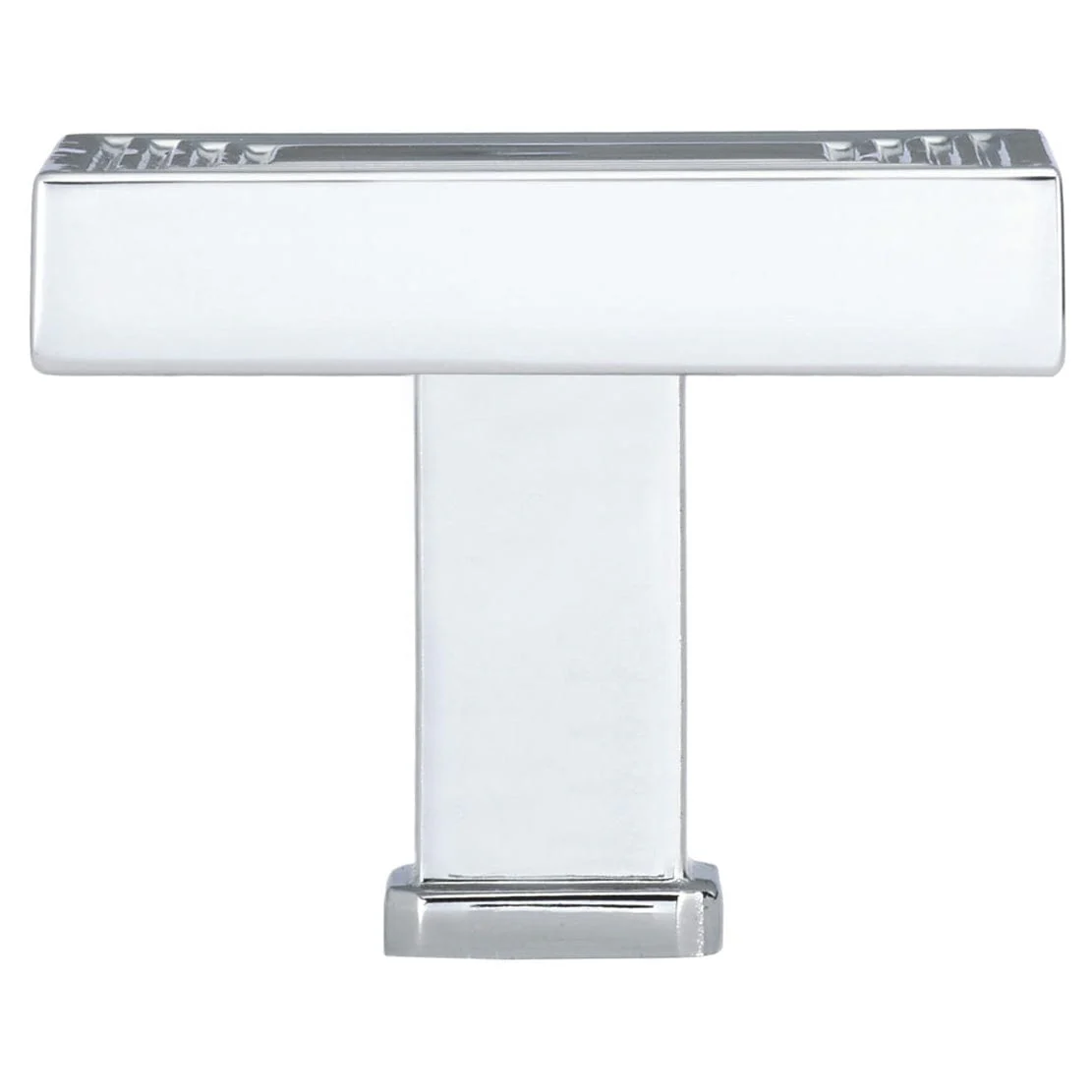 Transitional Knob, 1-25/32" x 1-3/8", Chrome - Image 3