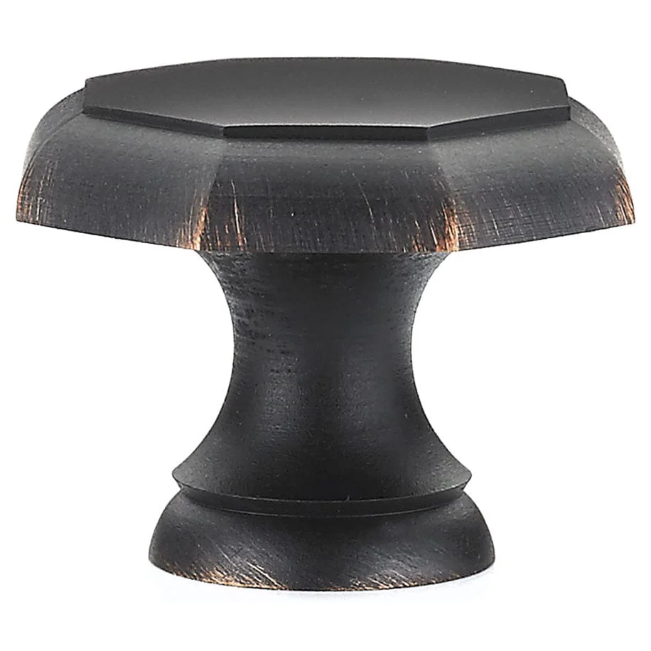 Transitional Knob, 1-3/16" D, Brushed Oil-Rubbed Bronze - Image 3