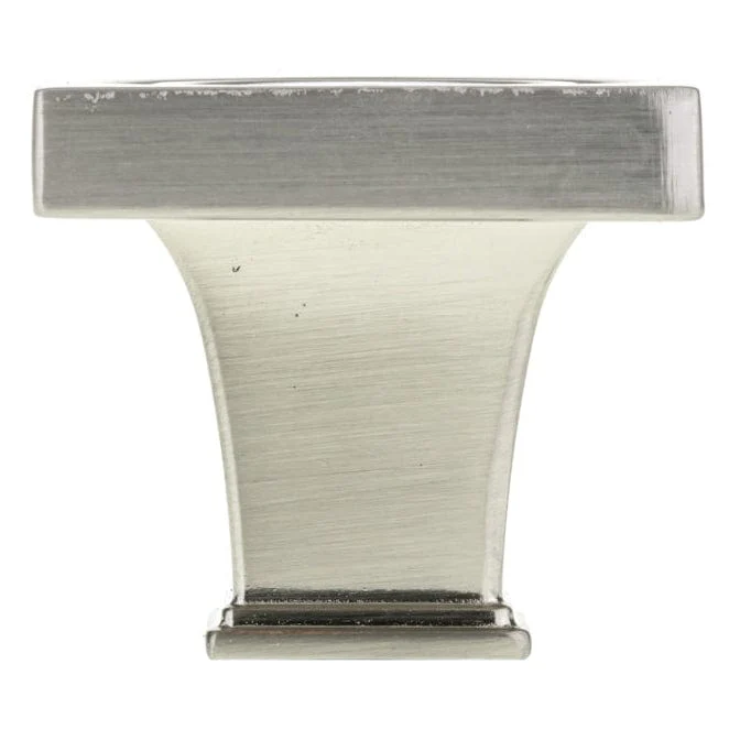 Transitional Knob, 1-3/16" x 1-3/16", Brushed Nickel - Image 3