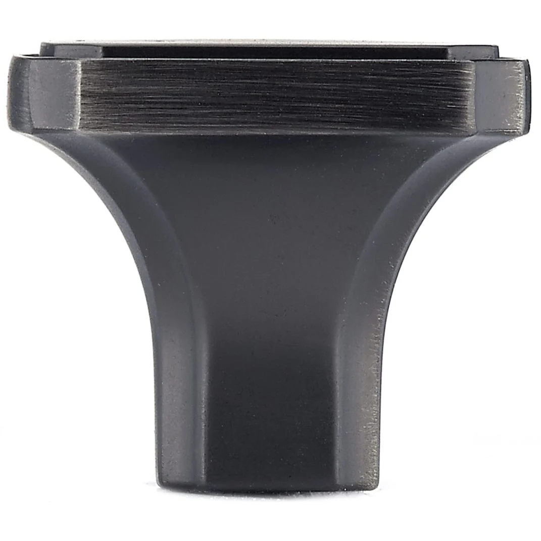 Transitional Knob, 1-3/8" x 1-3/8", Antique Nickel - Image 3