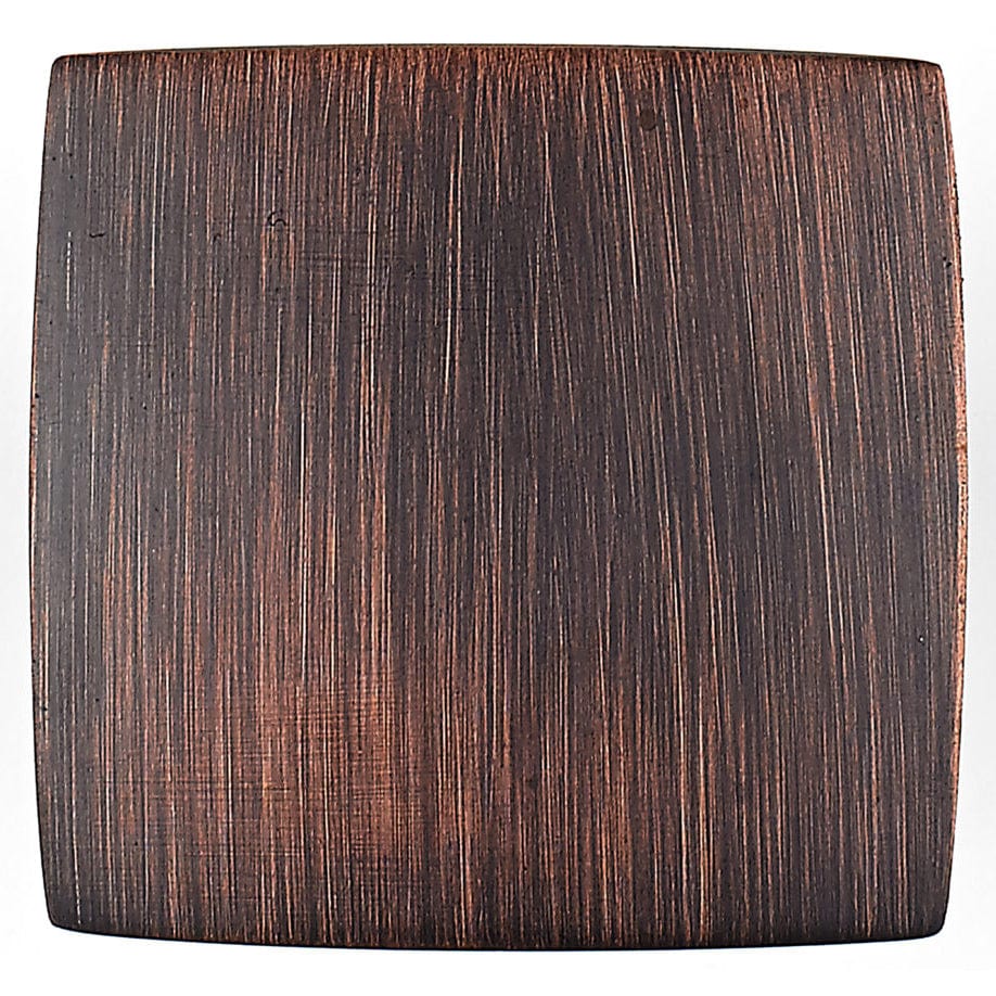 Transitional Knob, 1-5/16" x 1-5/16", Brushed Oil-Rubbed Bronze - Image 2