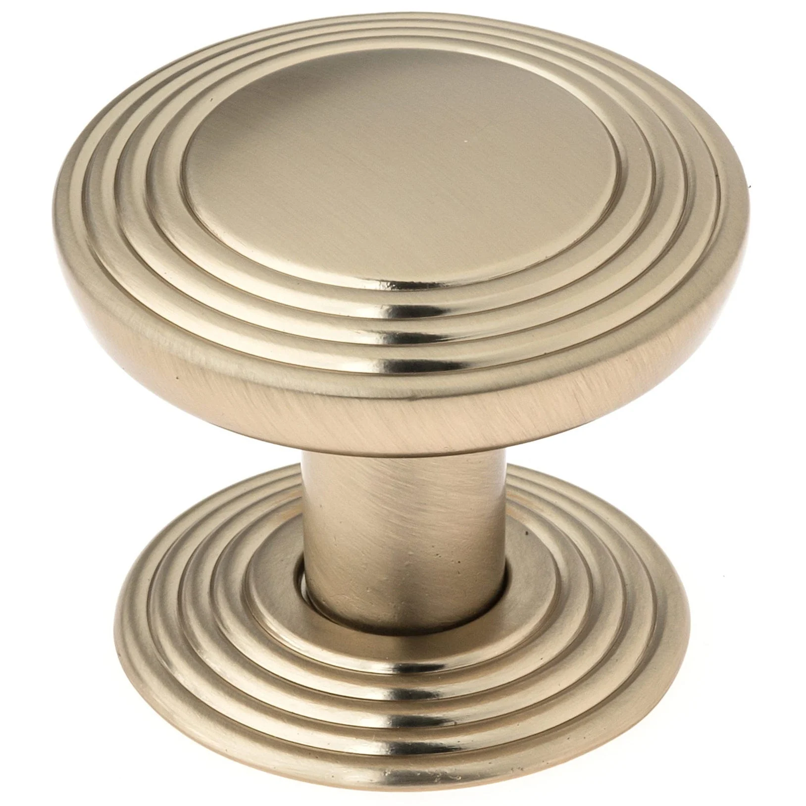 Transitional Knob, 1-9/16" D, Champagne Bronze