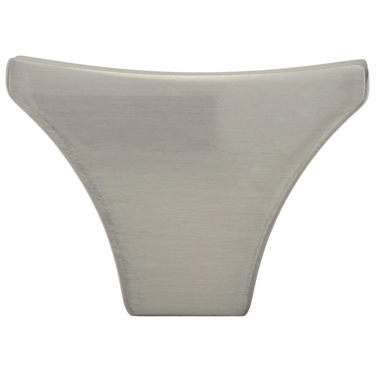 Transitional Knob, 1-9/16" x 9/16", Brushed Nickel - Image 3