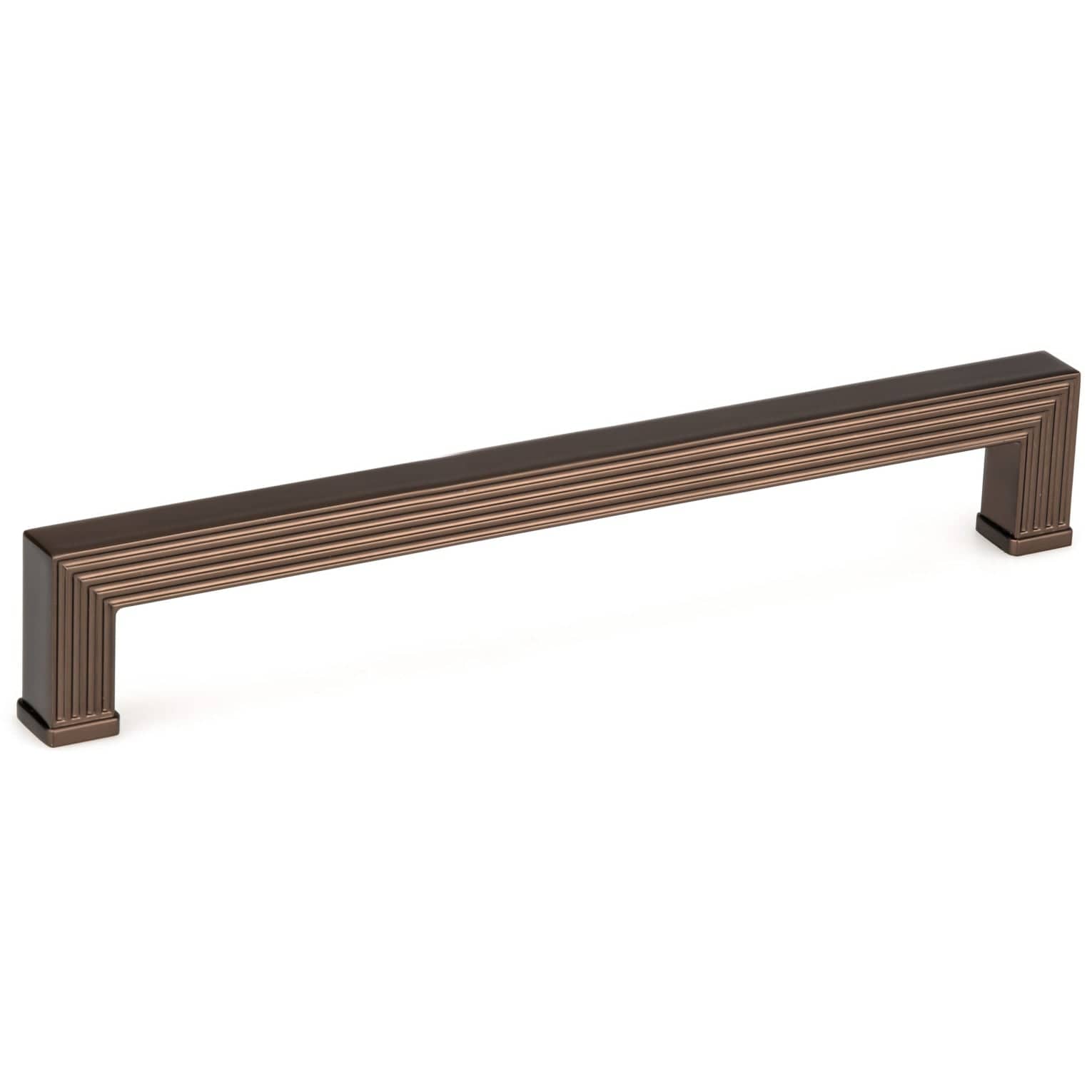 Transitional Pull, 12-5/8" Center-to-Center, Honey Bronze