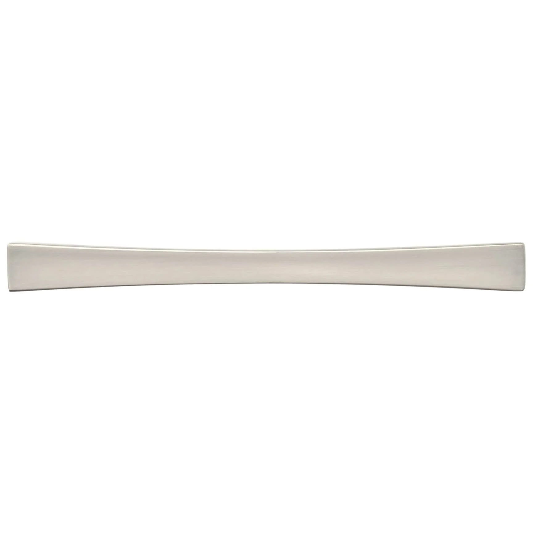 Flared End Transitional Pull - 3-3/4" Center-to-Center - 5-11/32" OL - Brushed Nickel - Image 2