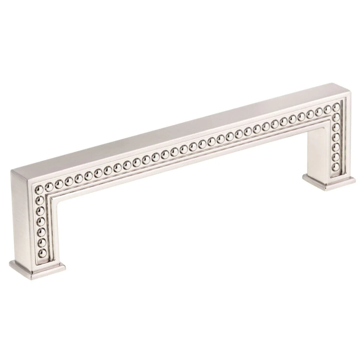 Transitional Pull, 3-3/4" Center-to-Center, Brushed Nickel