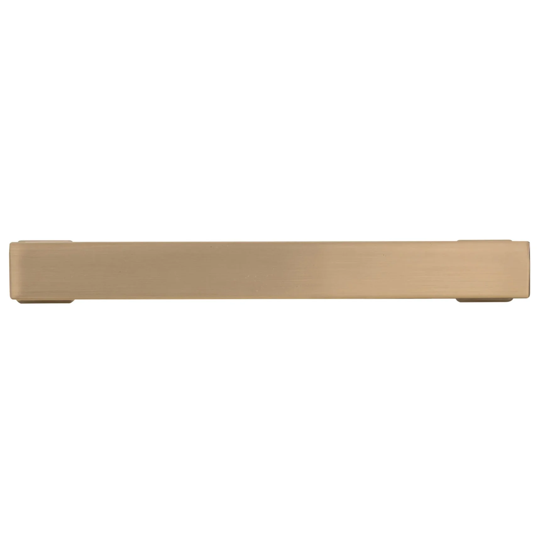 Transitional Textured Smooth-Faced Pull - 3-3/4" Center-to-Center - 4-11/32" OL - Champagne Bronze - Image 2