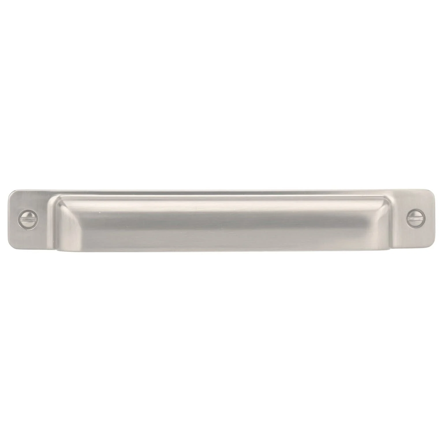 Transitional Pull, 5-1/16" Center-to-Center, Brushed Nickel