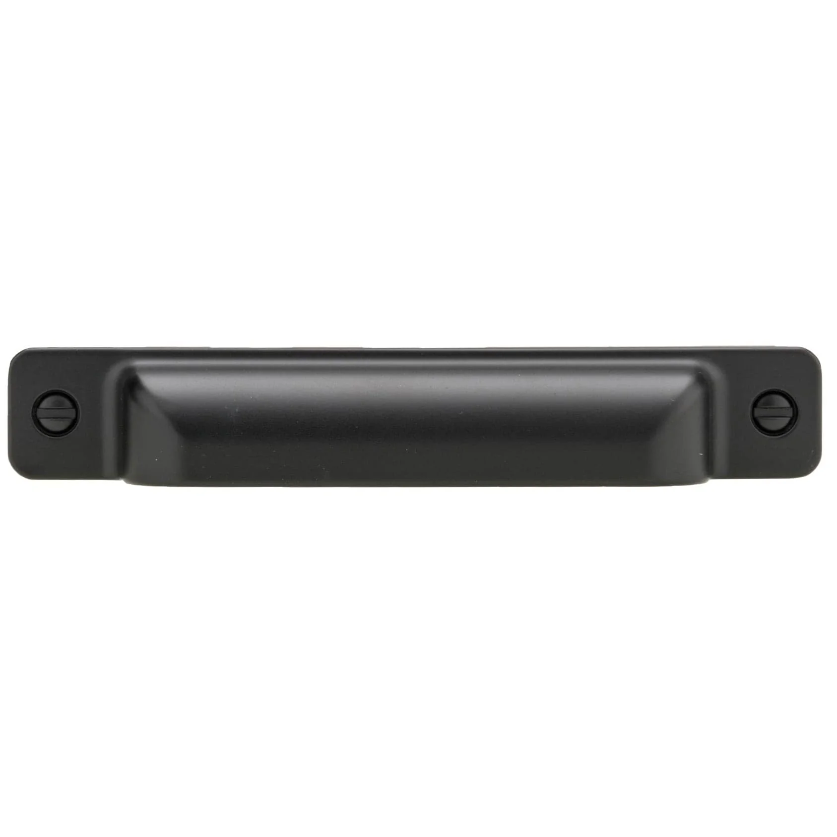 Transitional Pull, 5-1/16" Center-to-Center, Matte Black
