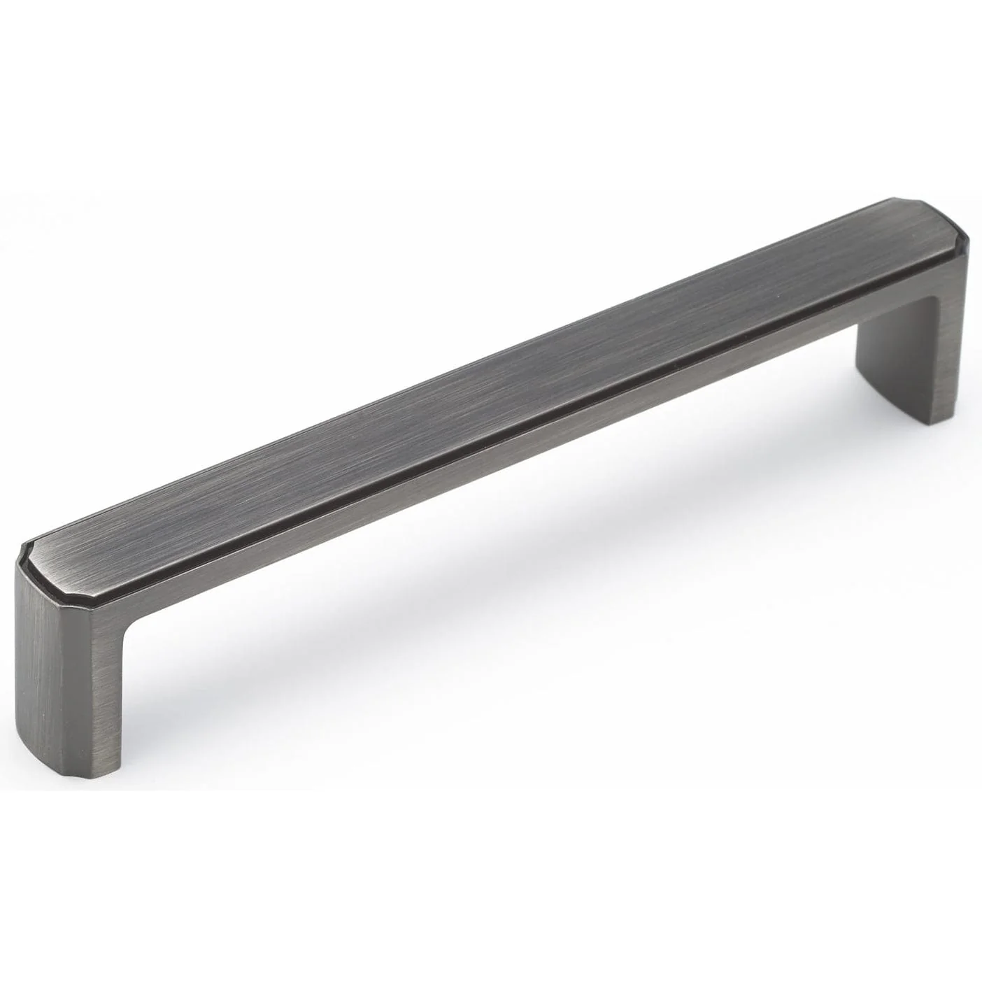 Transitional Pull, 6-5/16" Center-to-Center, Antique Nickel