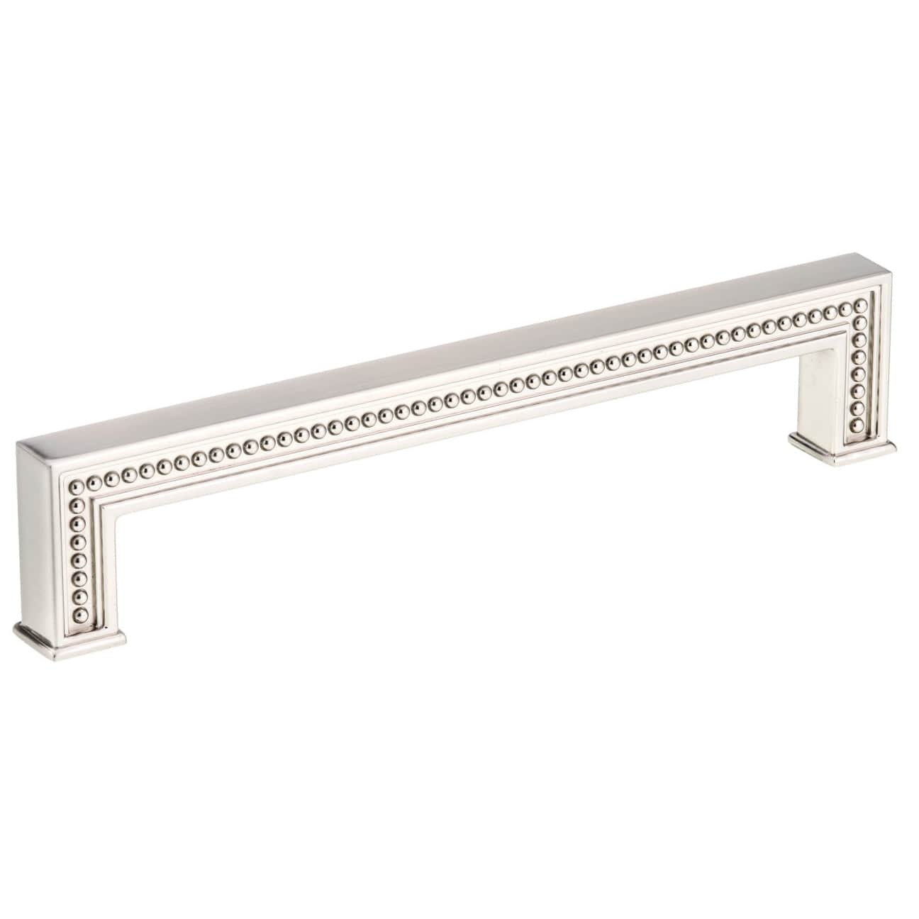 Transitional Pull, 7-9/16" Center-to-Center, Brushed Nickel