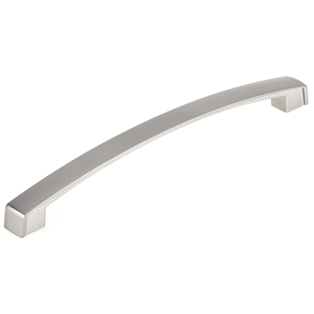 Transitional Pull, 7-9/16" Center-to-Center, Brushed Nickel