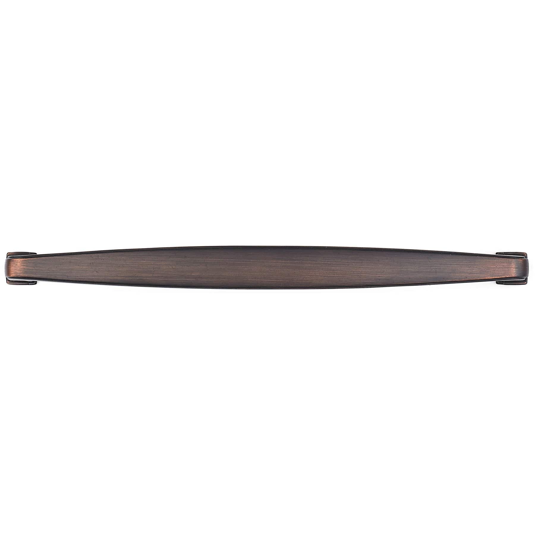 Squared Transitional Pull - 7-9/16" Center-to-Center - 8-1/16" OL - Brushed Oil-Rub Bronze - Image 2