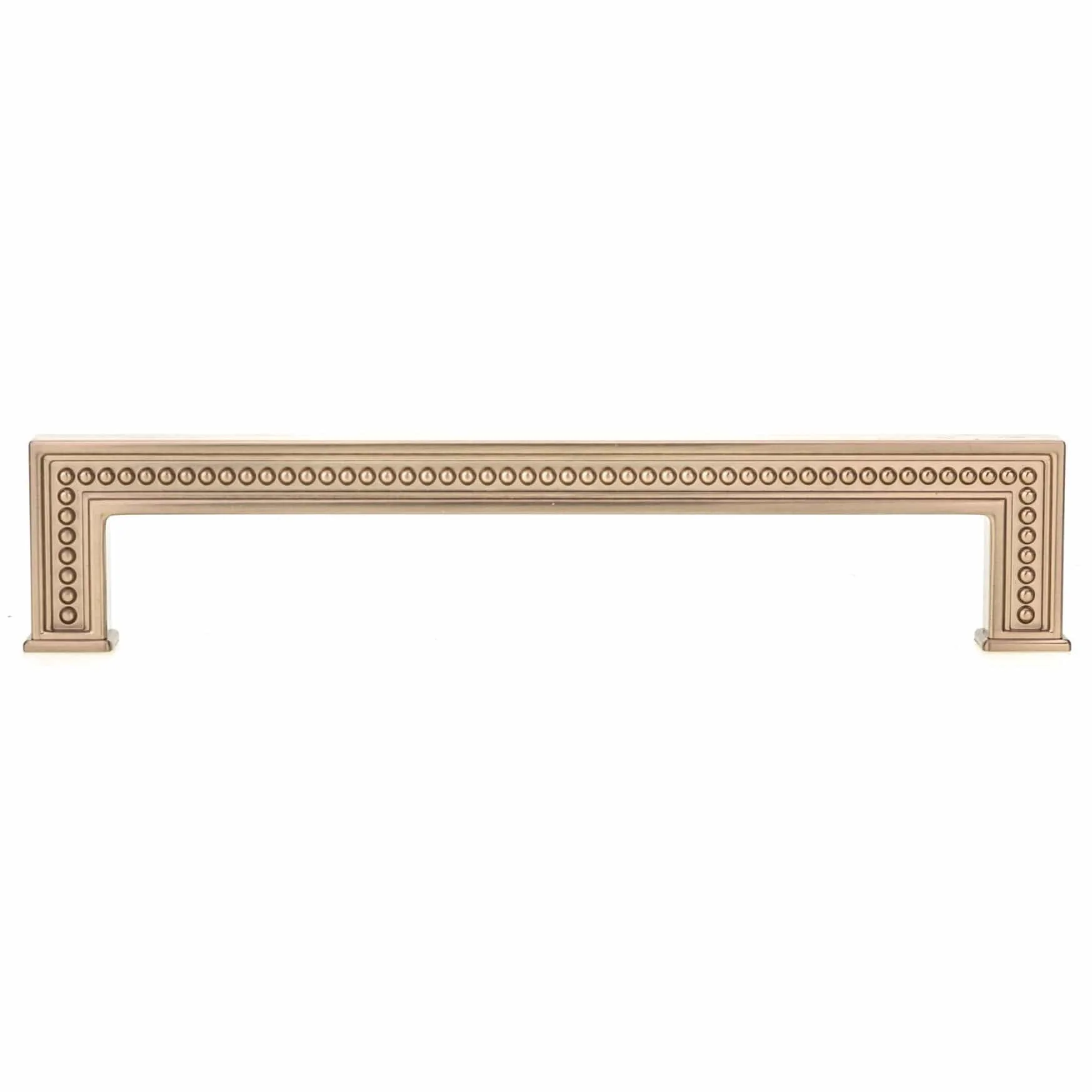 Transitional Pull with Side Beading - Champagne Bronze - 7-9/16" Center-to-Center x 8-9/32" L - Image 3