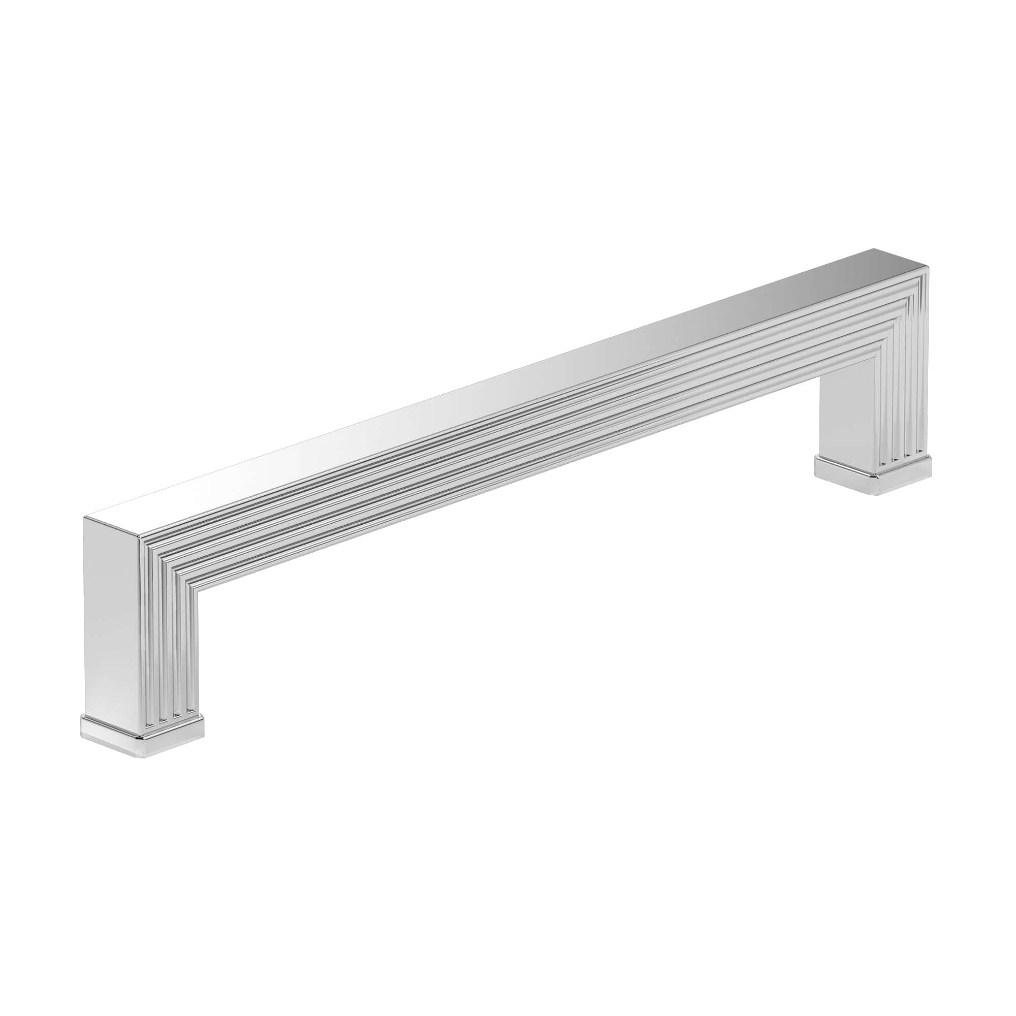 Transitional Pull, 7-9/16" Center-to-Center, Chrome
