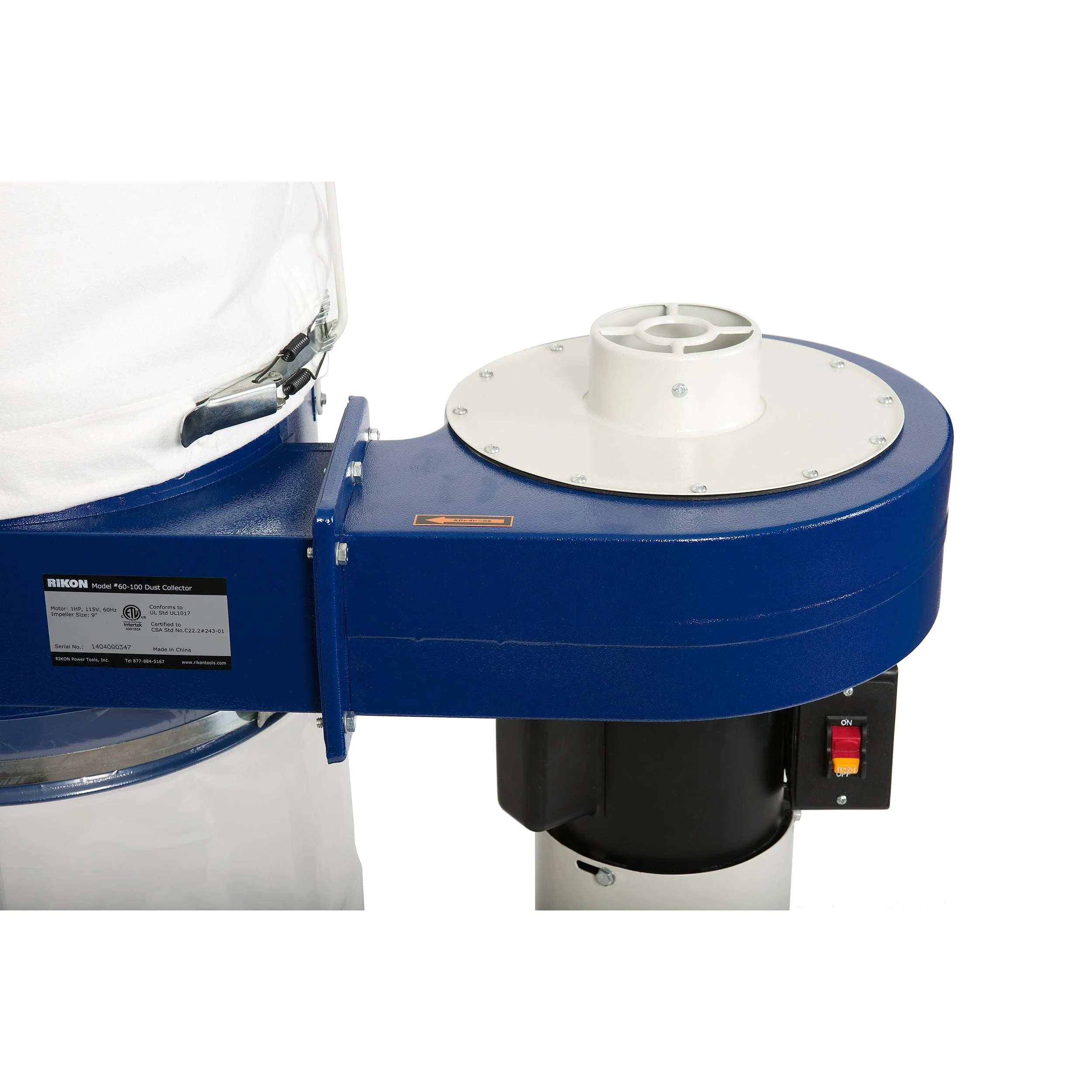 Dust Collector - 1 HP - 5 Micron Bag - Image 3