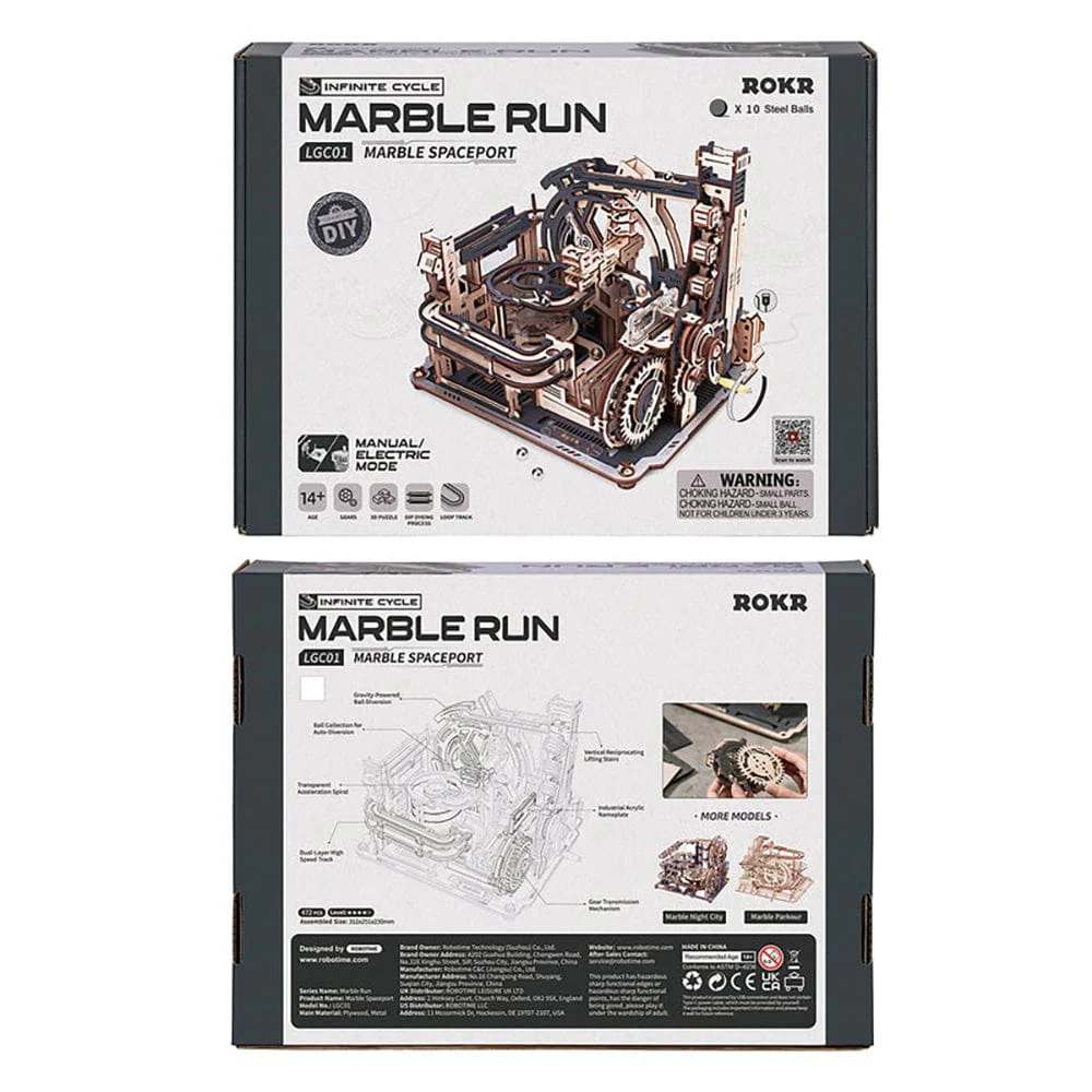 Marble Spaceport Model Kit - Image 7